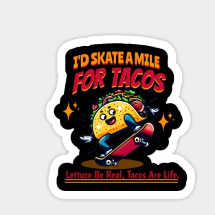 It's Taco Time to Roll! Sticker